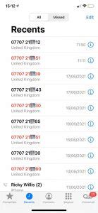 i keep getting calls that are very similar to mine